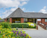 The main entryway to The New Foscote Hospital