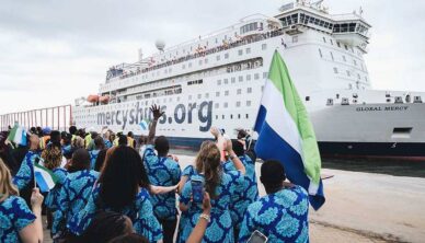 Hospital ship Sierra Leone