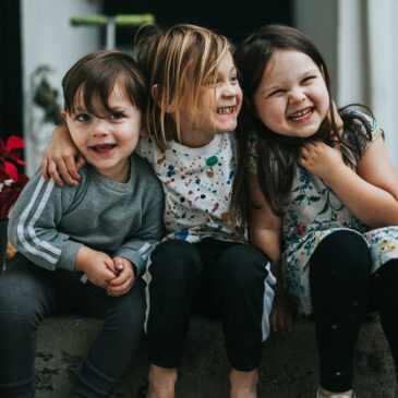 children sitting together