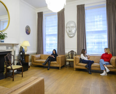 Harley Street Maxillofacial Clinic waiting room